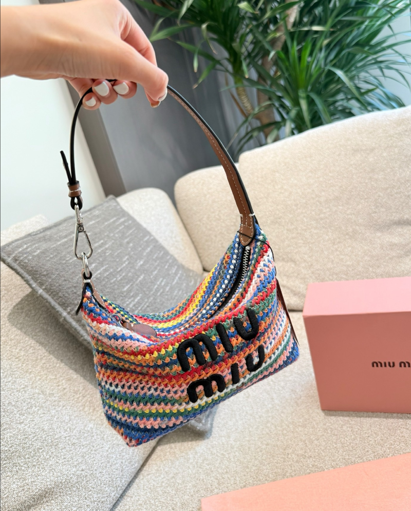 Miumiu colorful handbags