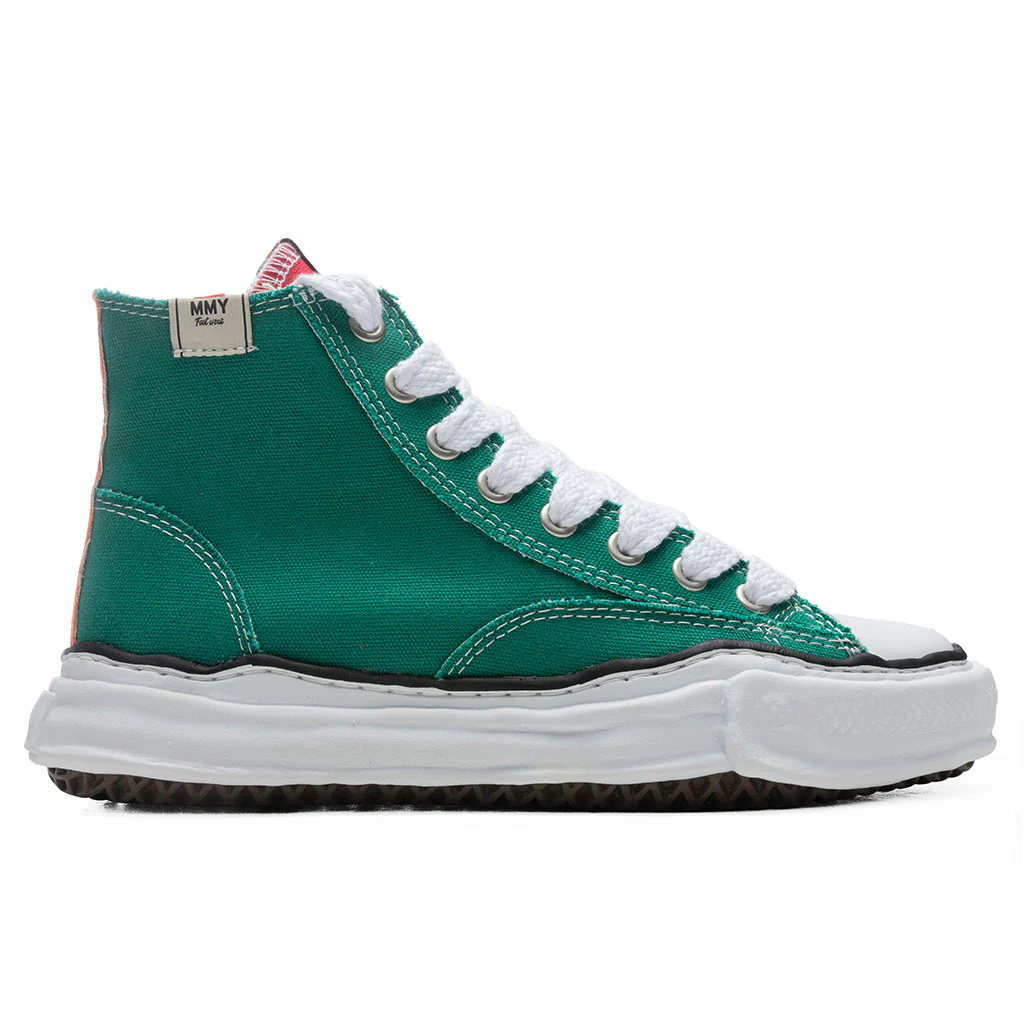 MIHARA YASUHIRO Peterson Hi OG Sole Canvas Sneakers - Green