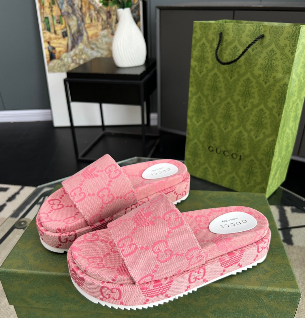 Adidas collaboration classic retro canvas slippers