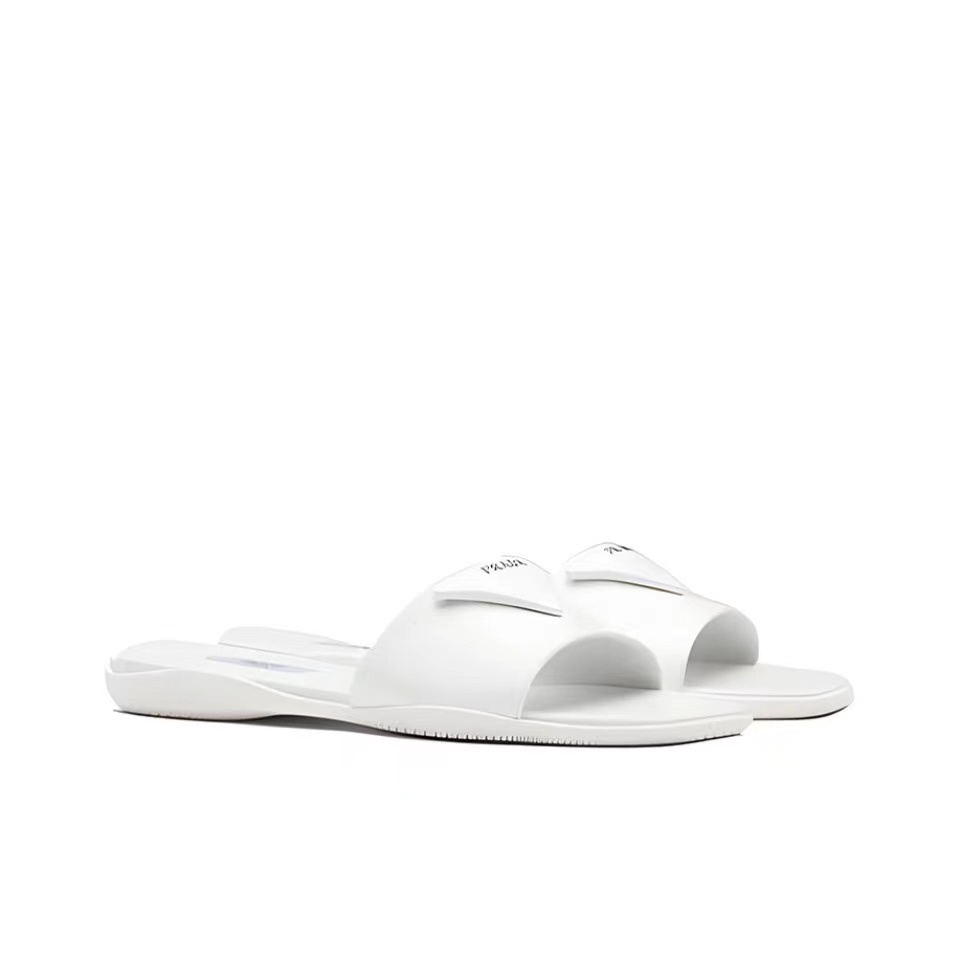 Prada Bright Fat Slippers Fashion Sandals Slide