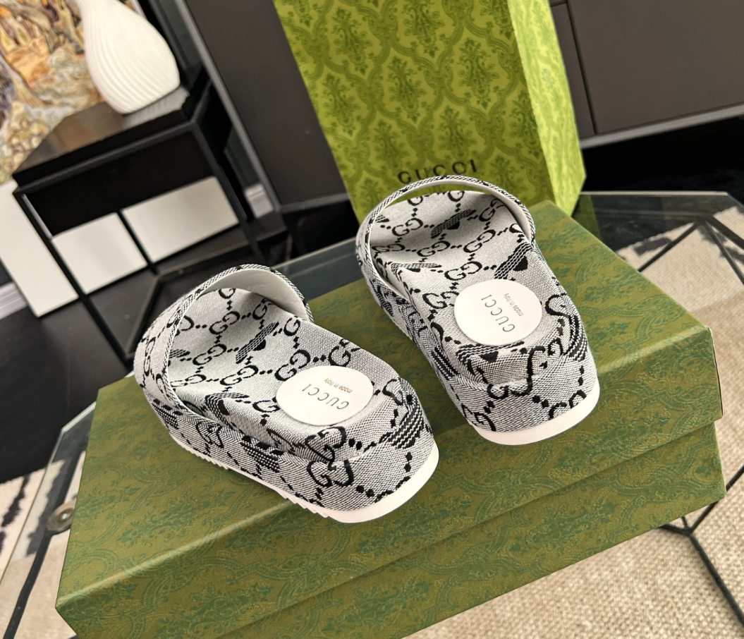 Adidas collaboration classic gray retro canvas slippers