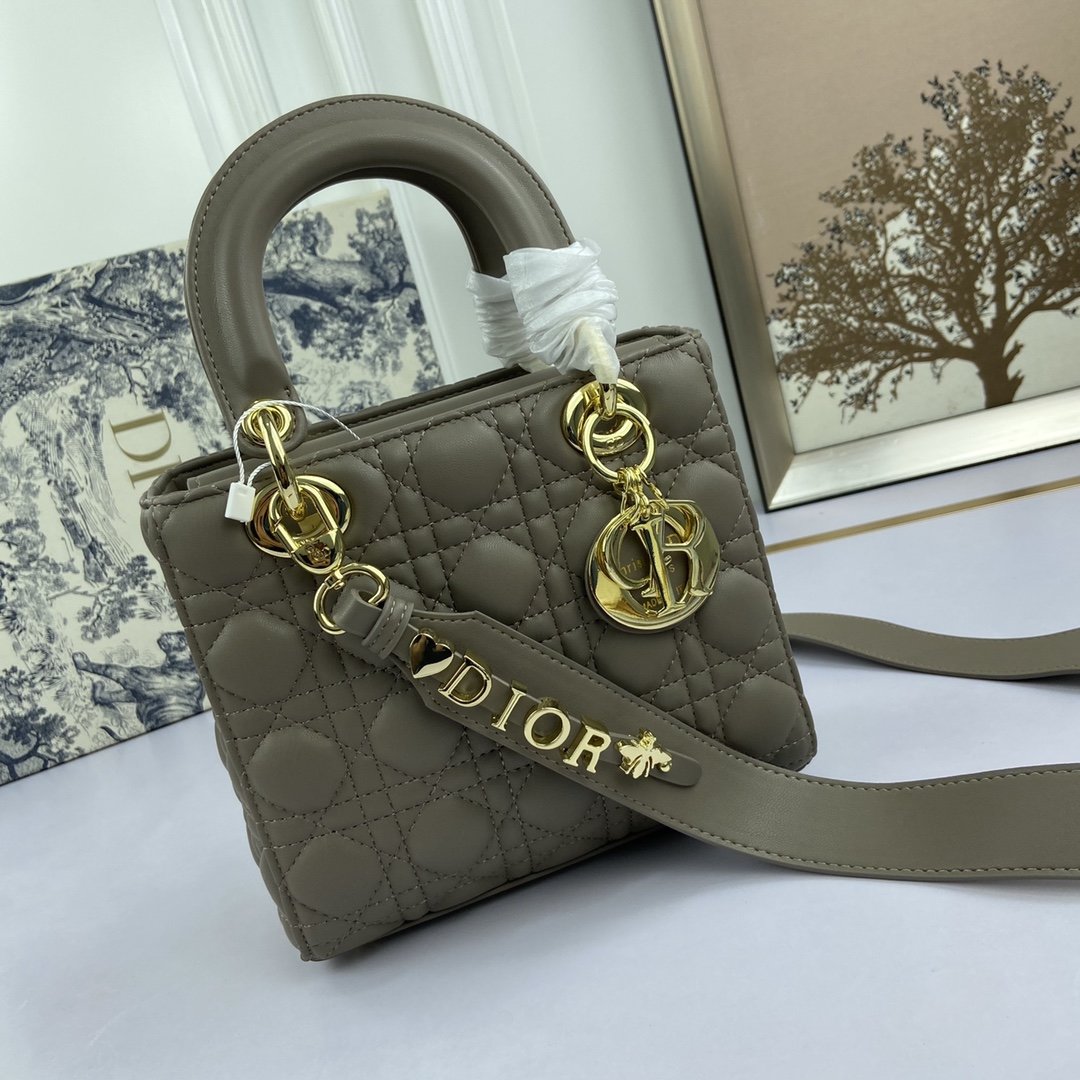 Dior The LADY DIOR Bag MINI SIZE(17*15*7cm) AAA Quality