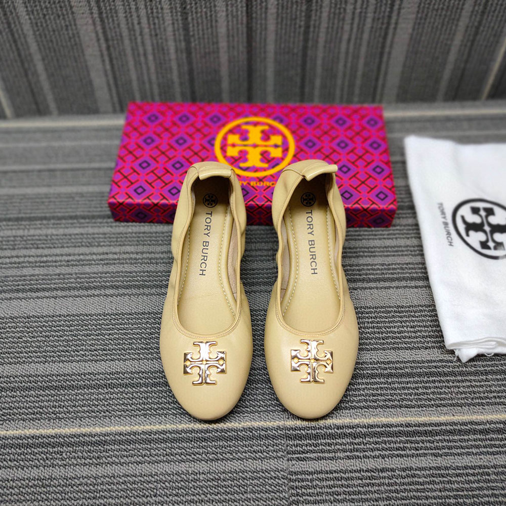 Tory Burch Stylish And Elegant Ballet Flats Sandals Slide