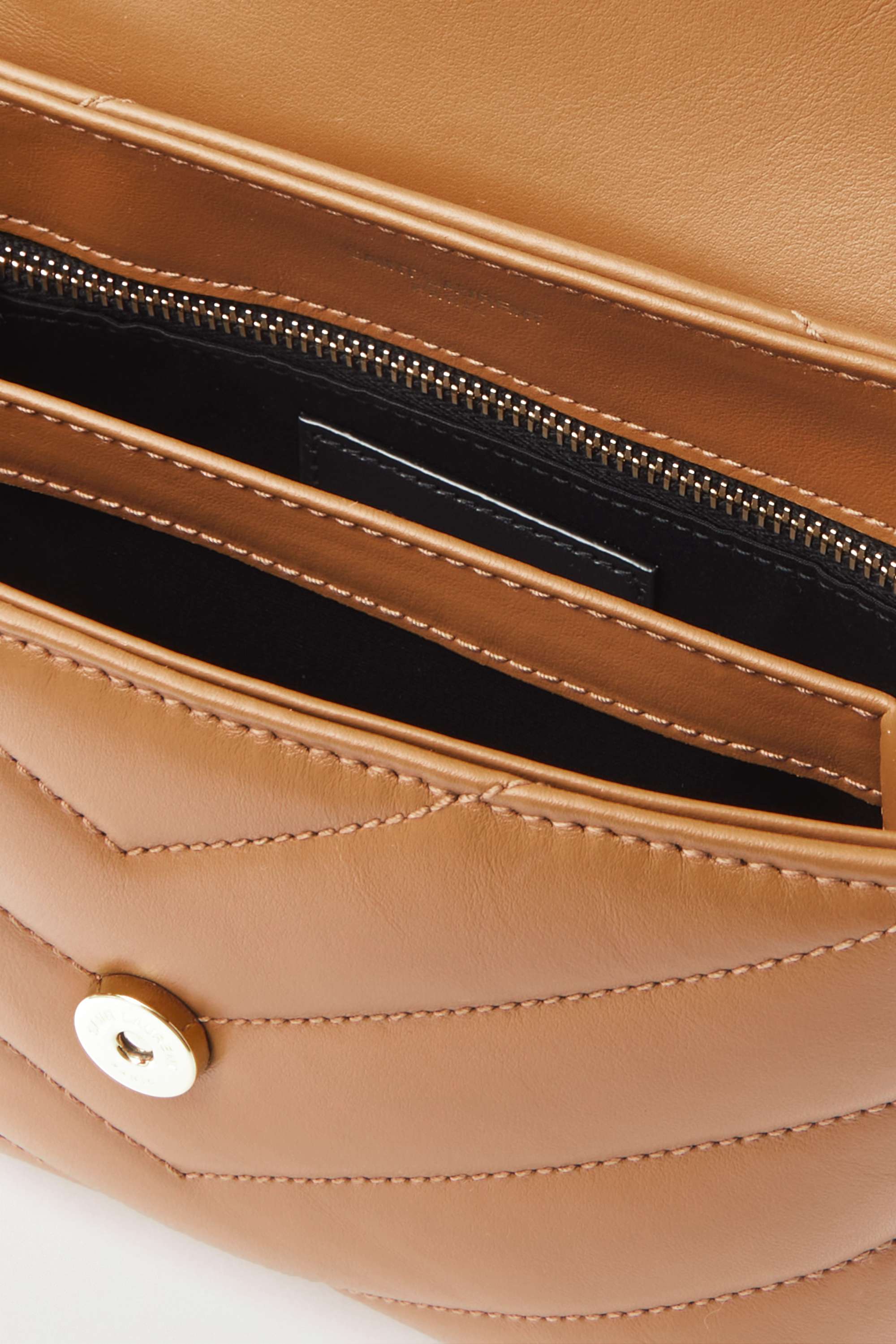 YSL SAINT LAURENT Loulou Toy quilted leather shoulder bag