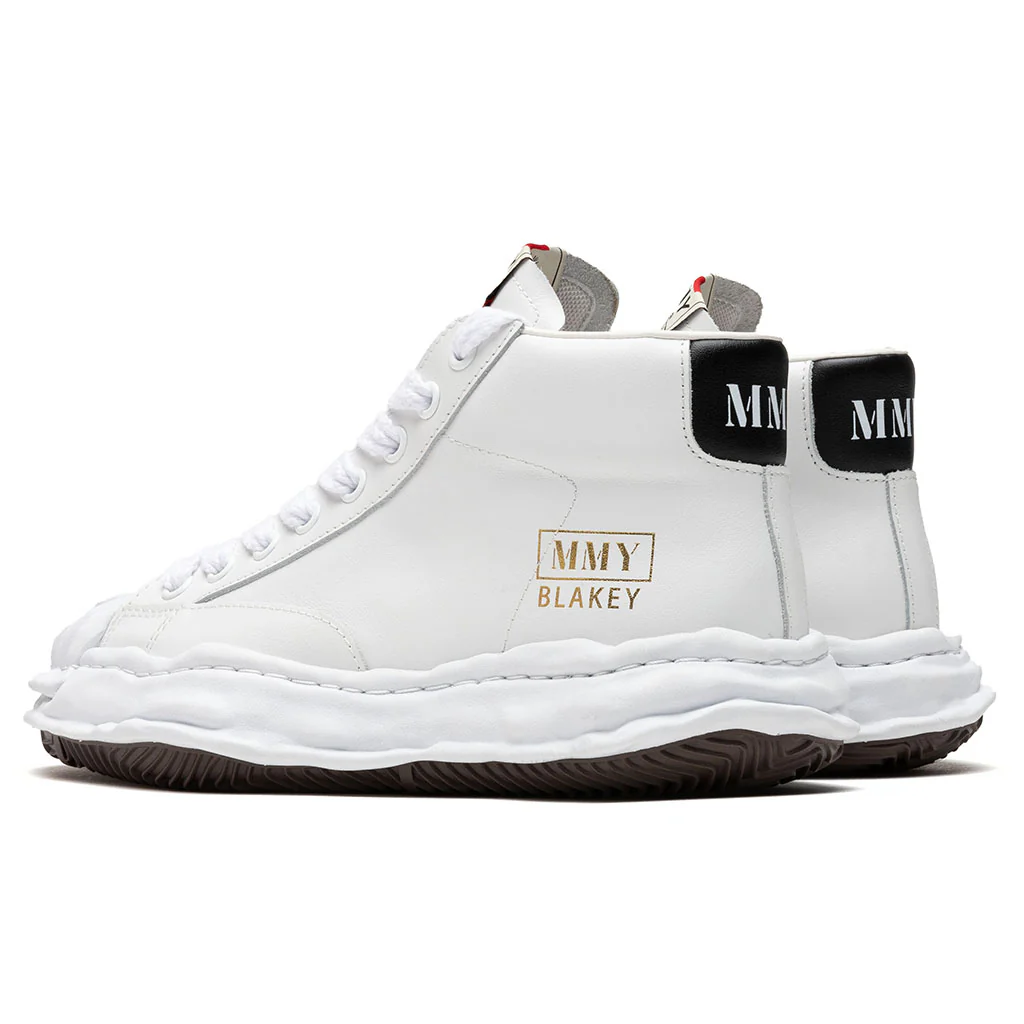 MIHARA YASUHIRO Blakey Hi Leather - White