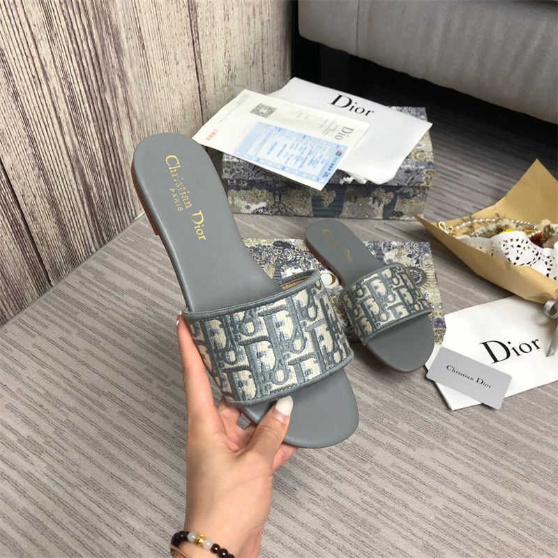 Dior DWAY Slide Slipper Sandals