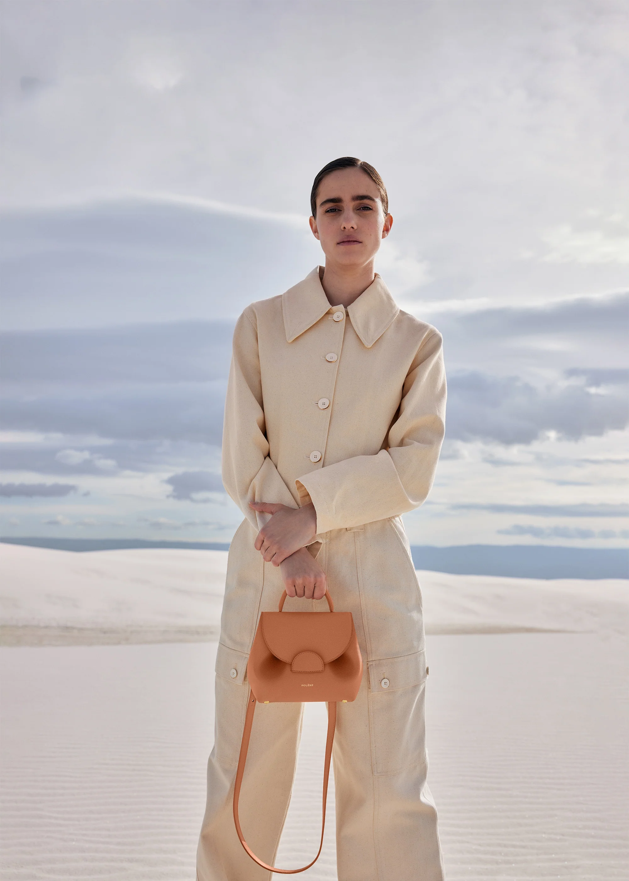 Polène Numéro Un Nano - Textured Peach