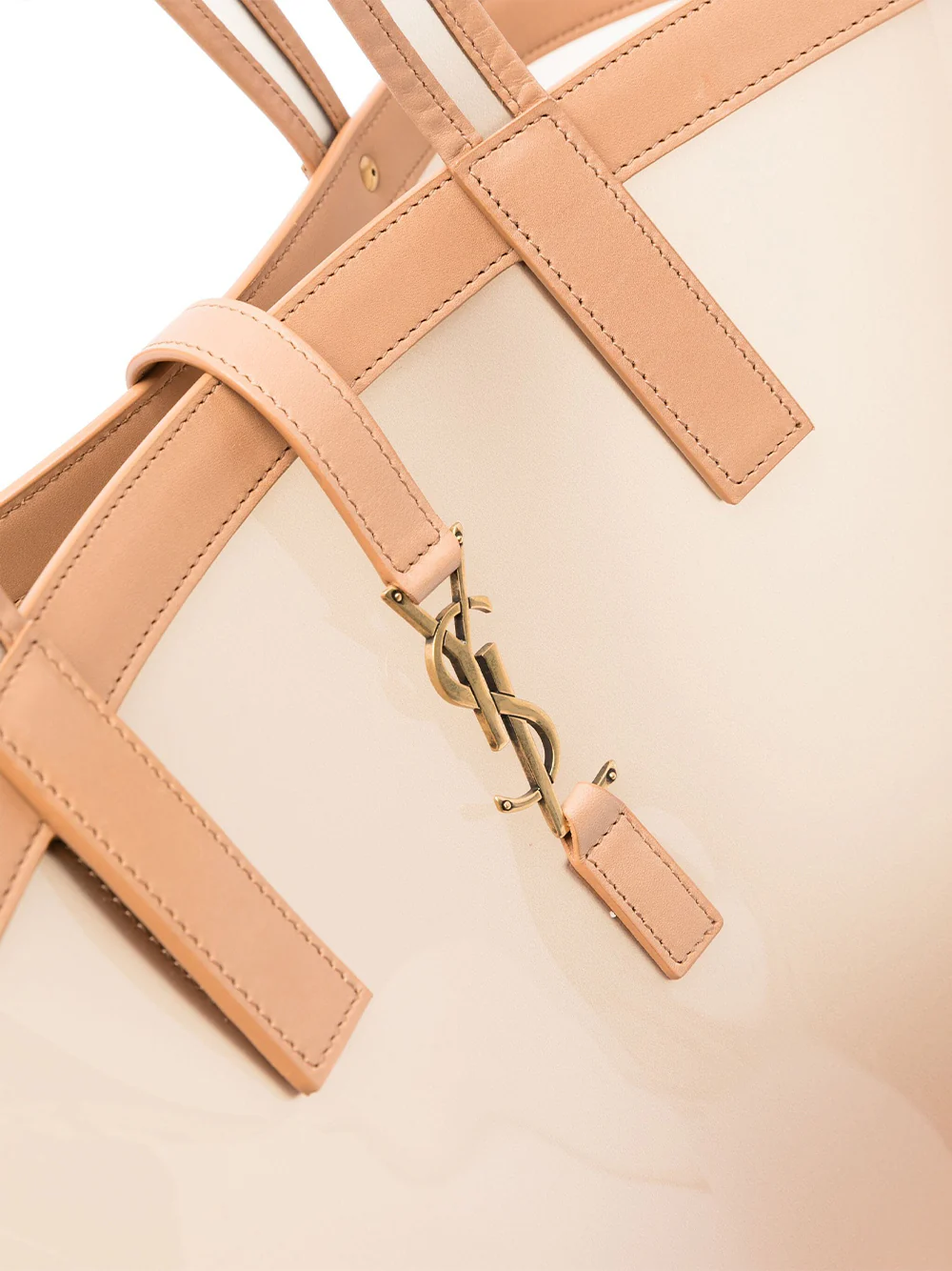 Saint Laurent Medium Panier Vinyl Tote