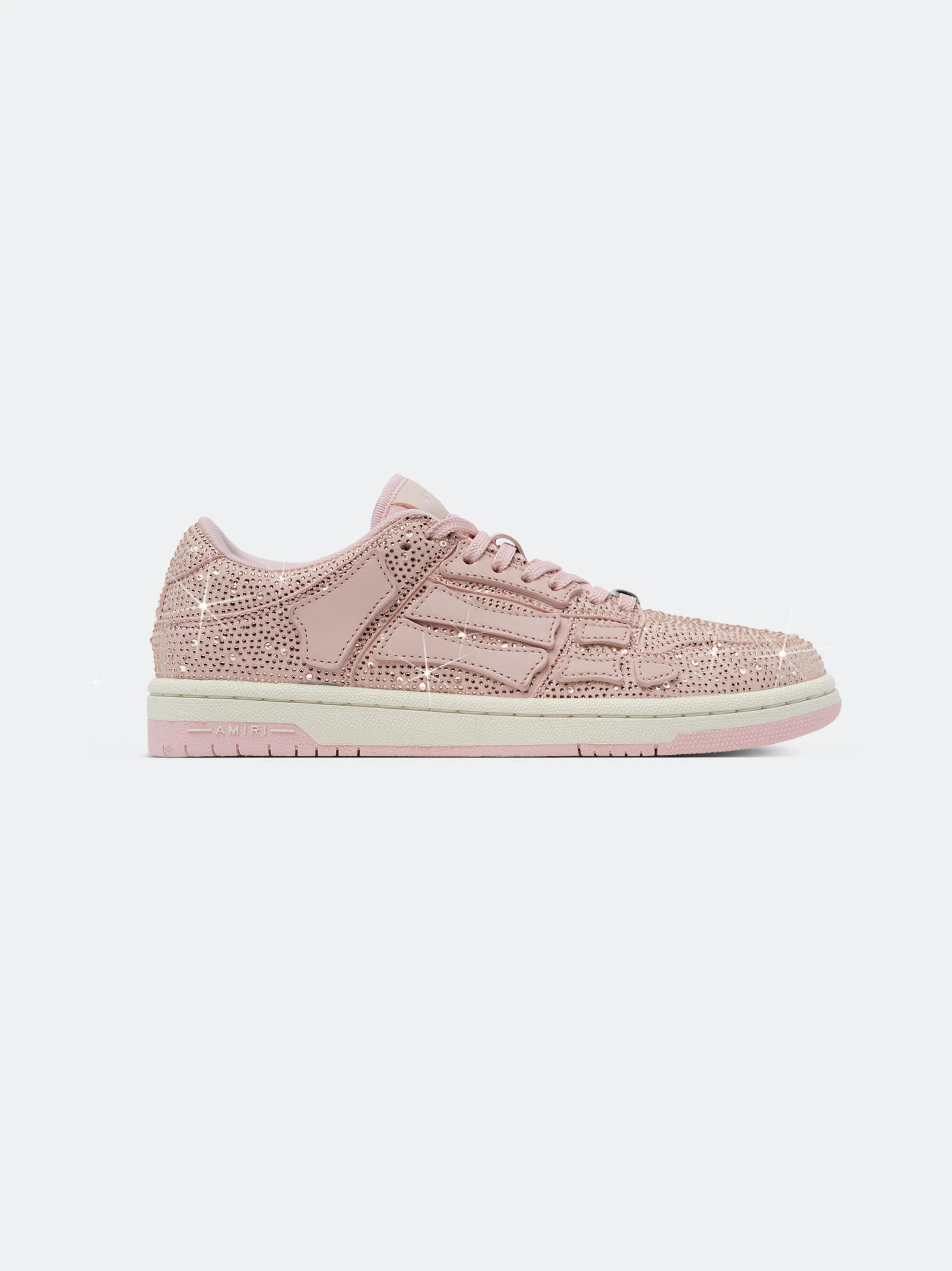 AMIRI WOMEN - WOMEN'S CRYSTAL SKEL-TOP LOW - Pink