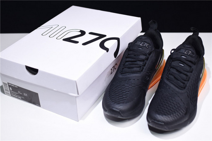 NIKE mens AIR MAX 270 Tonal Orange black AH8050-008