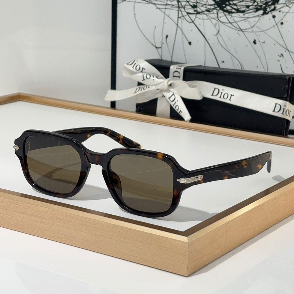 Dior Logo Letter Lrregular Shaped Sunglasses Top quality