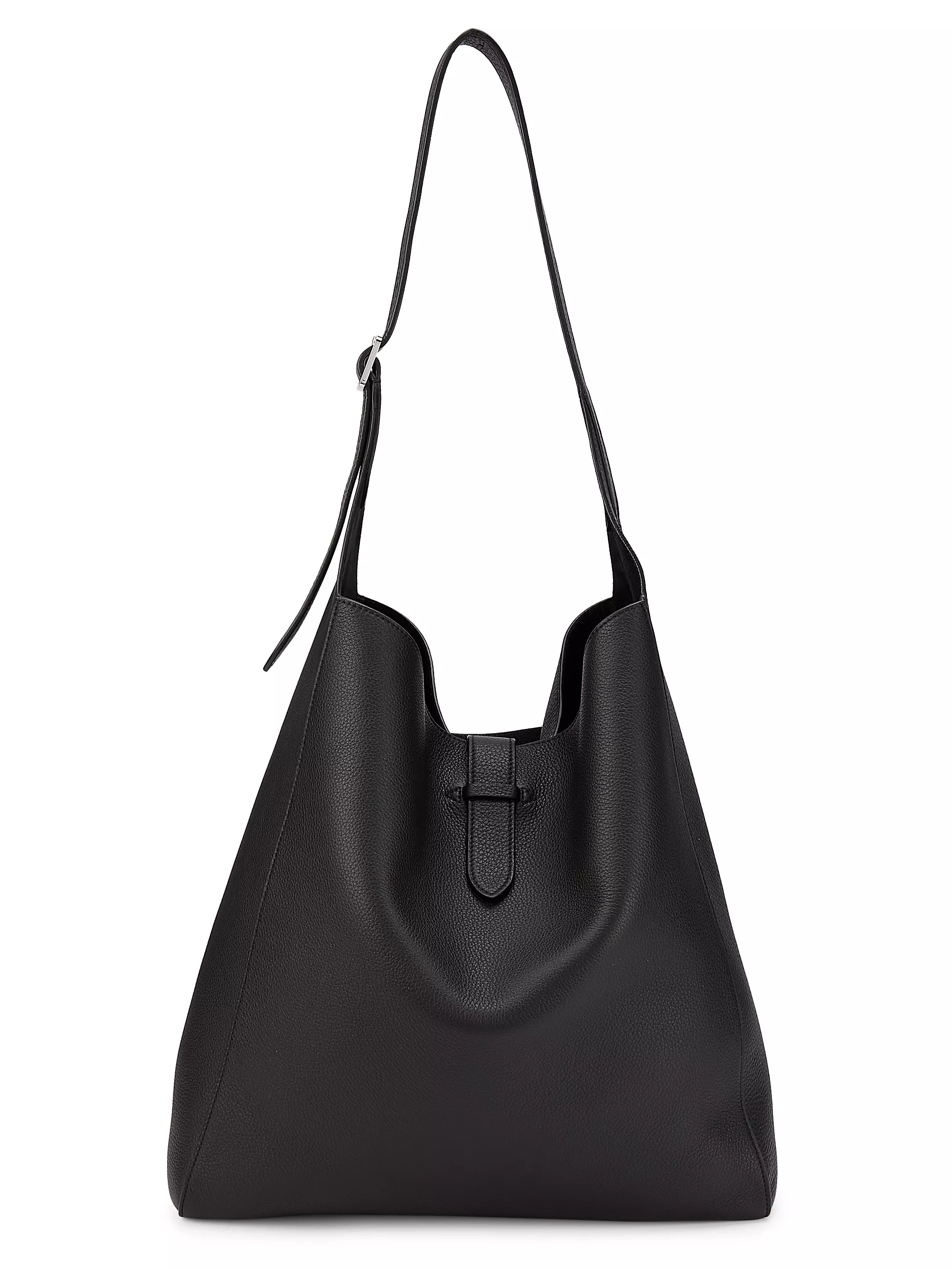 The Row  Blake Leather Hobo Bag