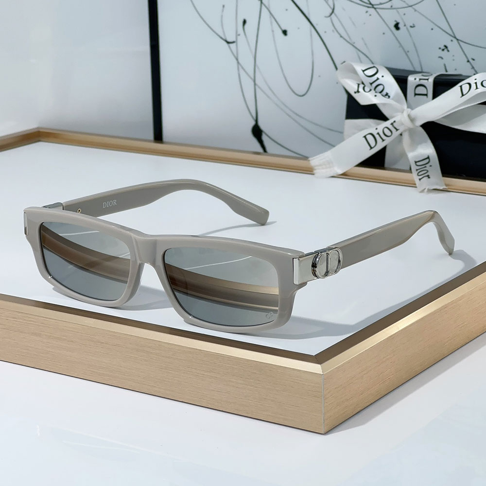Dior Mirror leg CD Logo Acetate Fibre sunglasses Top quality