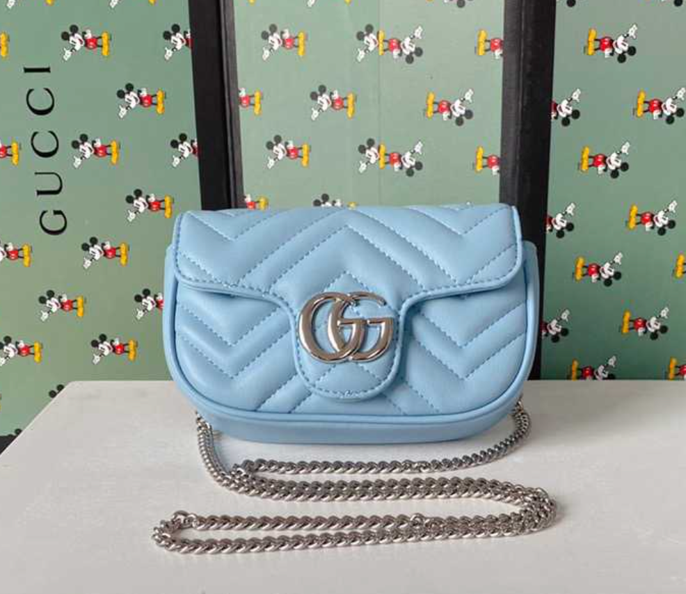 Gucci GG Marmont -Silver buckle