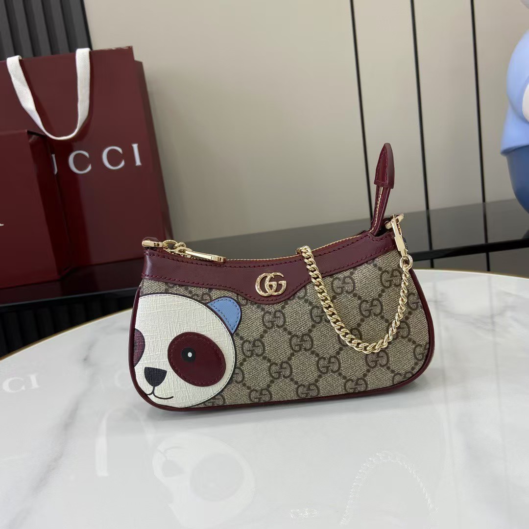 GUCCI mini bag with panda detail