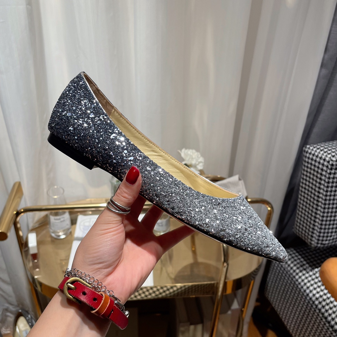 Jimmy Choo Love Flat cusp  Slide Sandal