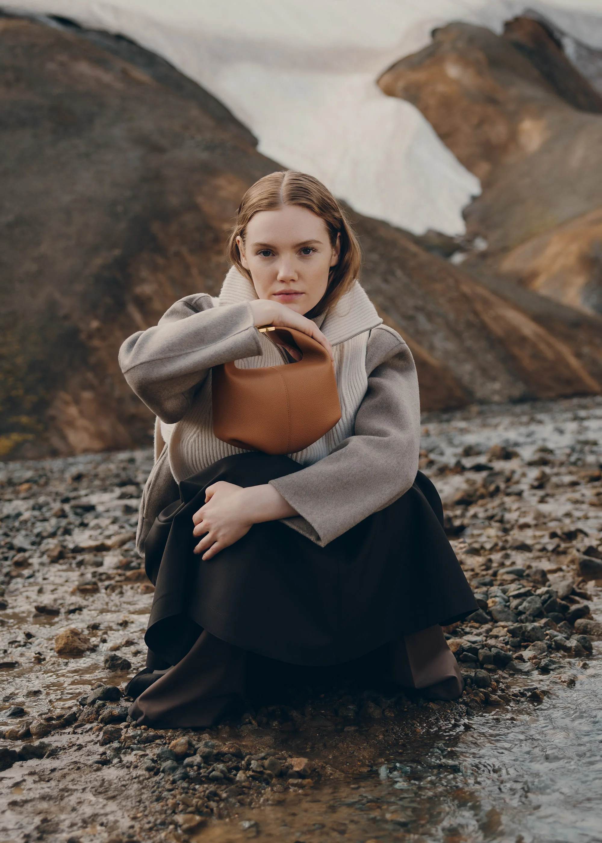 Polène Béri - Textured Camel