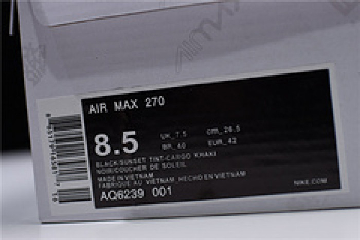 NIKE Air Max 270 MENS AQ6239-001