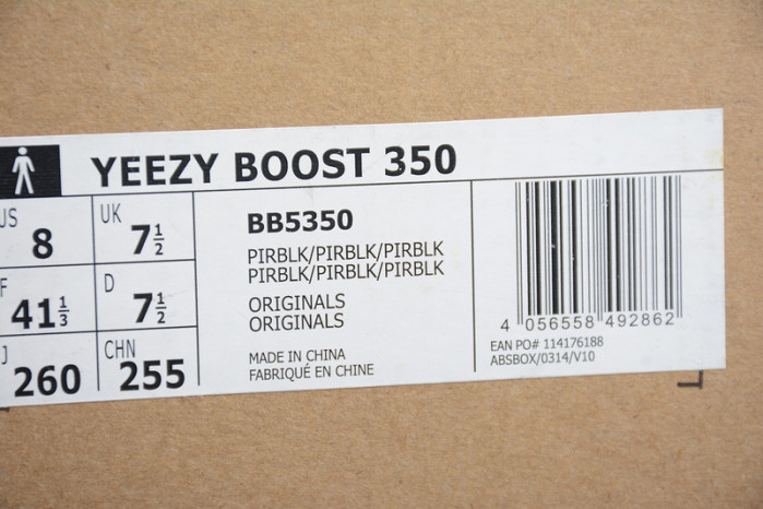 Yeezy 350 Boost Pirate Black BB5350