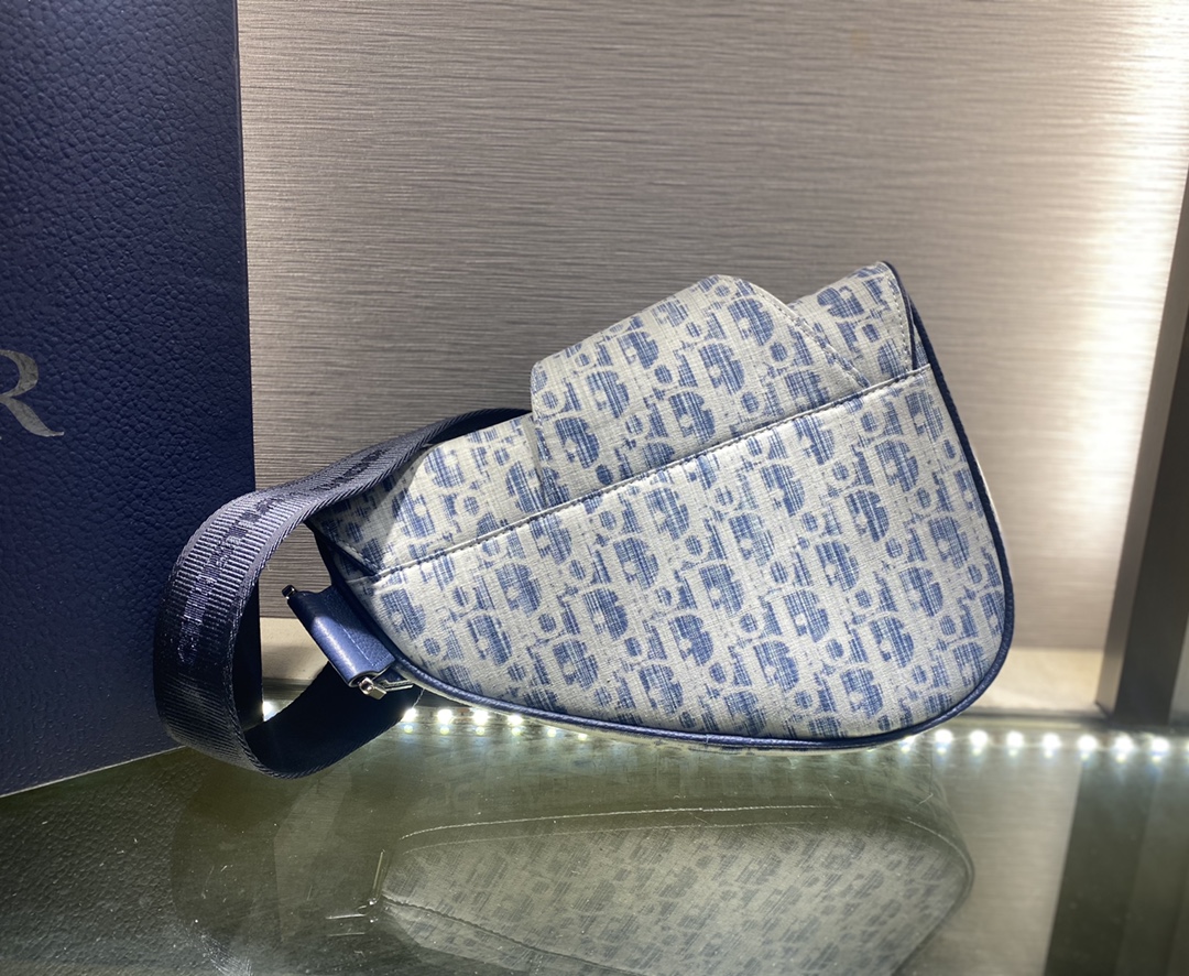Dior SADDLE BAG Dior Oblique Jacquar