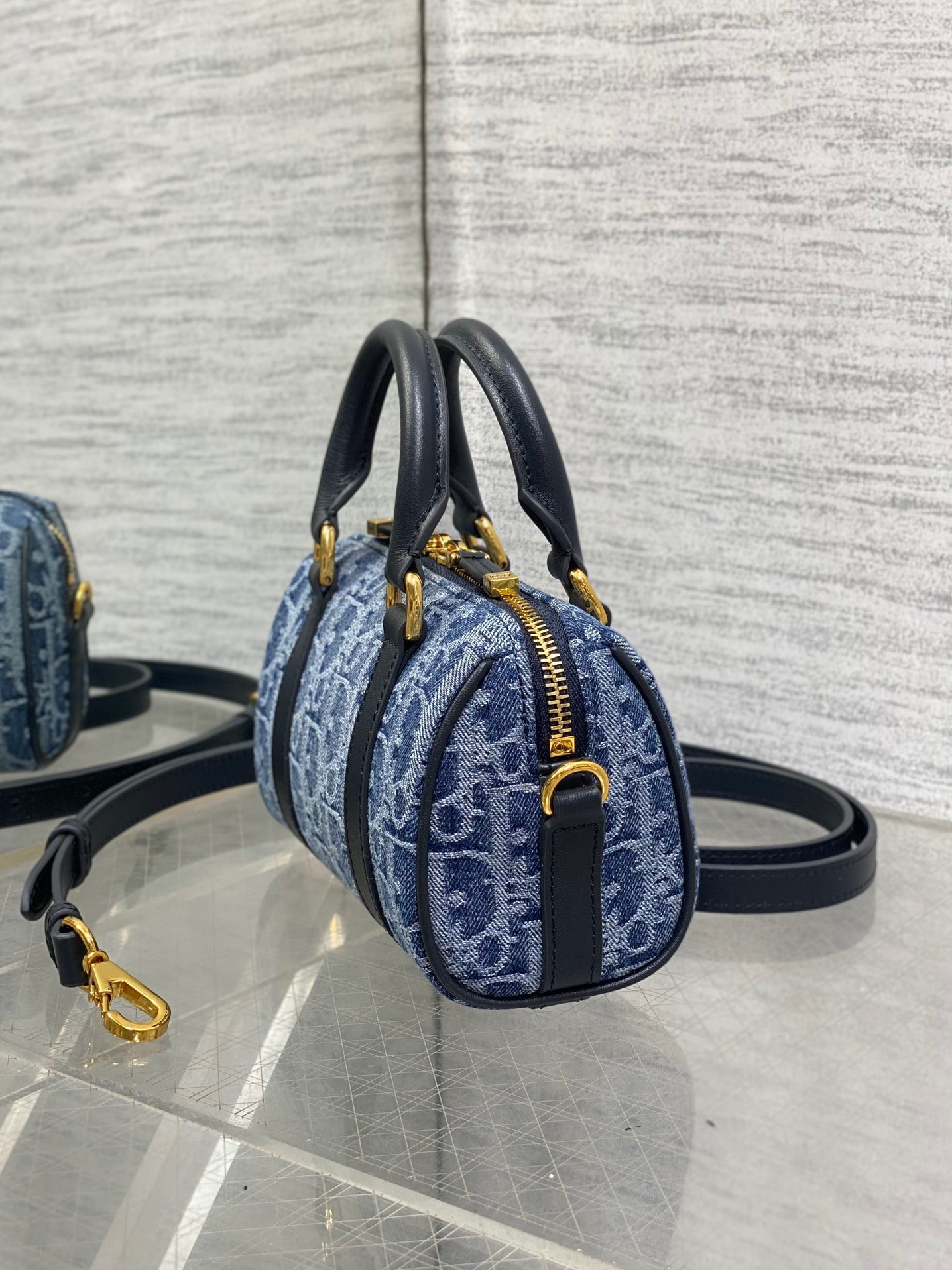 Dior Denim Groove 17 Micro Bag