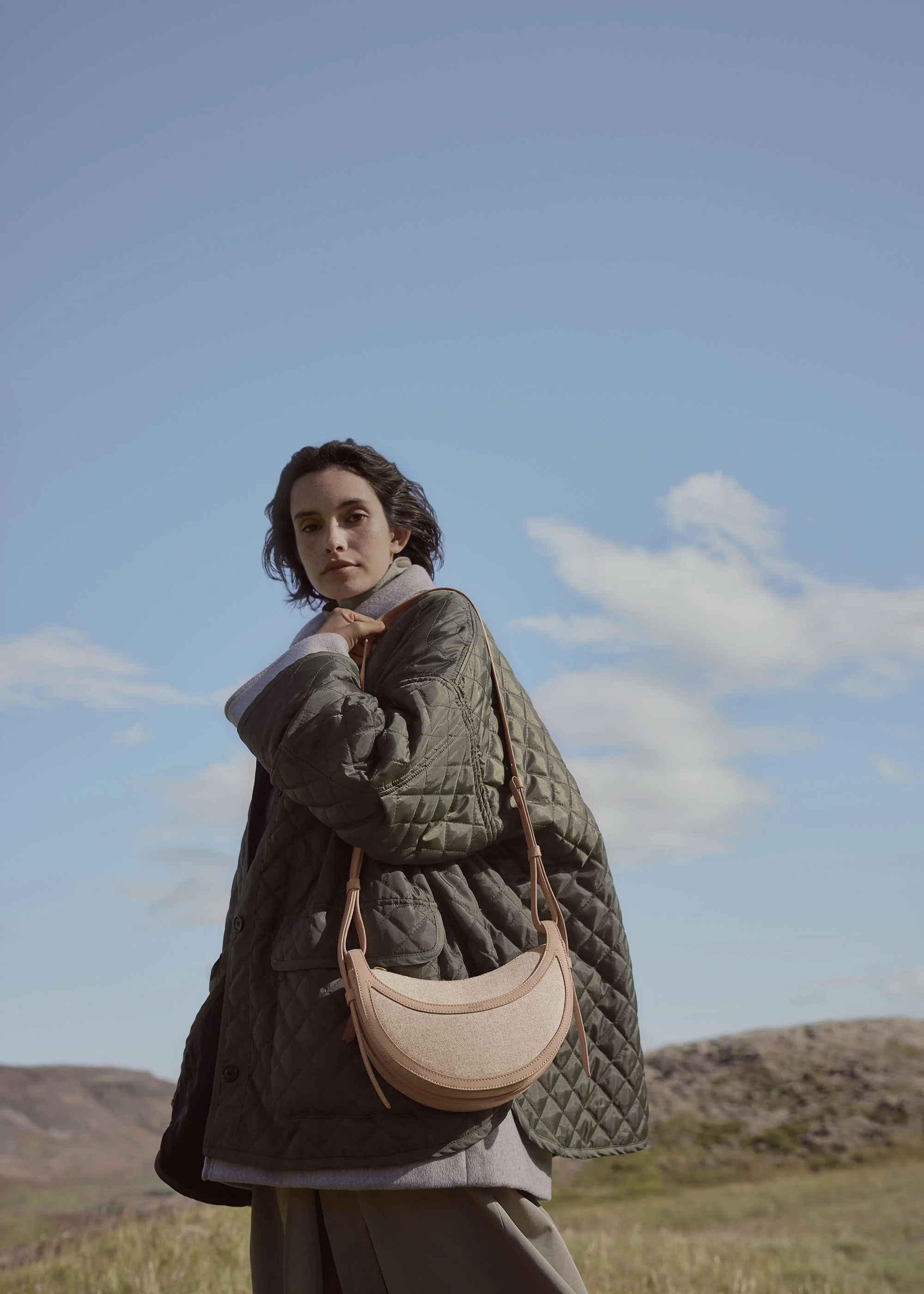 Polène Numéro Dix - Duo Taupe Canvas