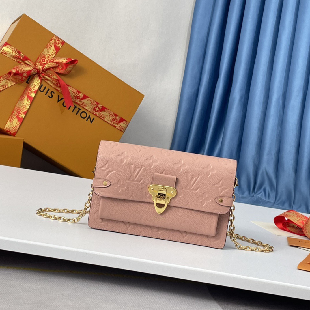 Louis Vuitton new printed chain crossbody bag