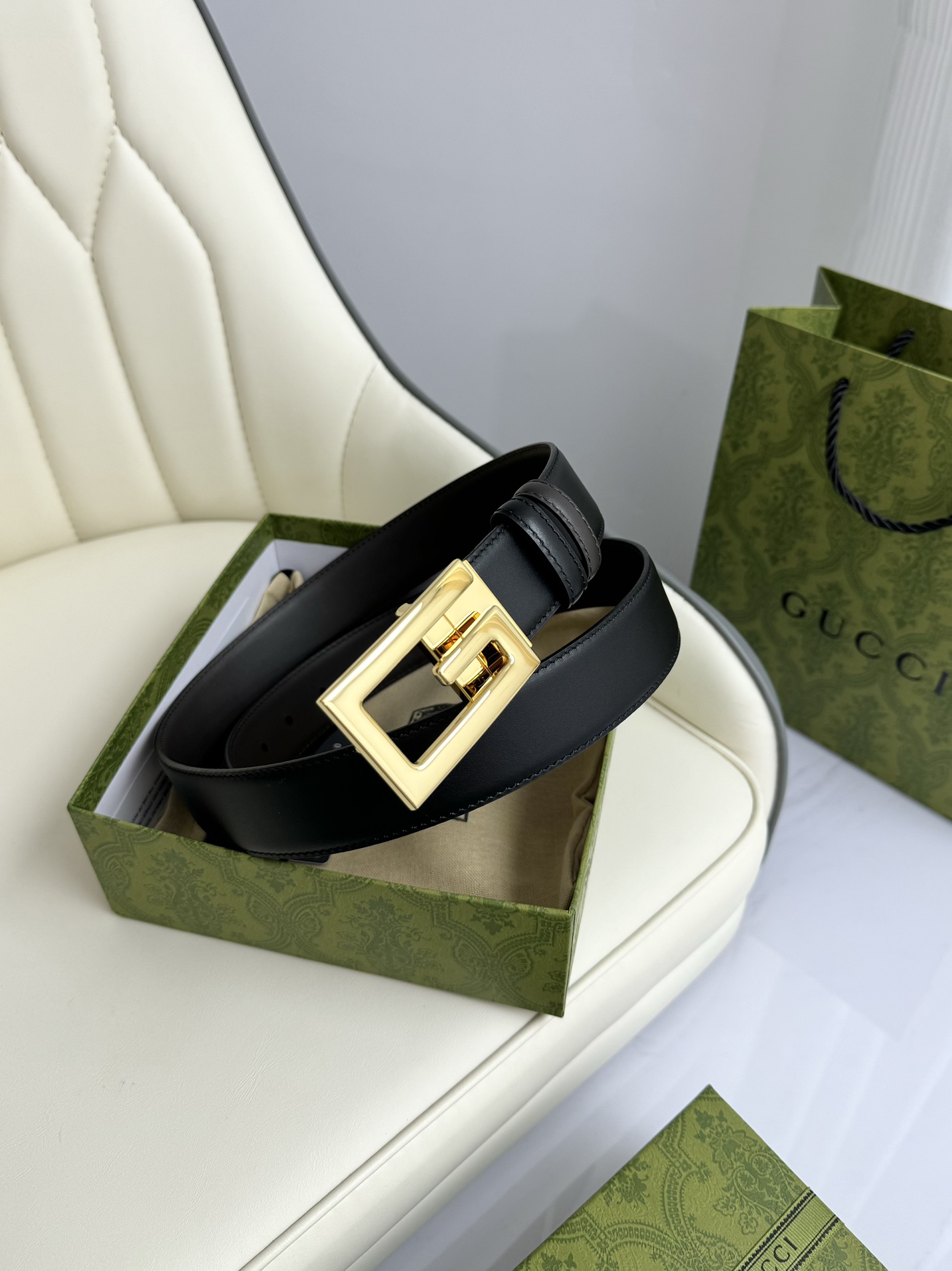 Gucci Leather Belts 1:1 Mirror Version