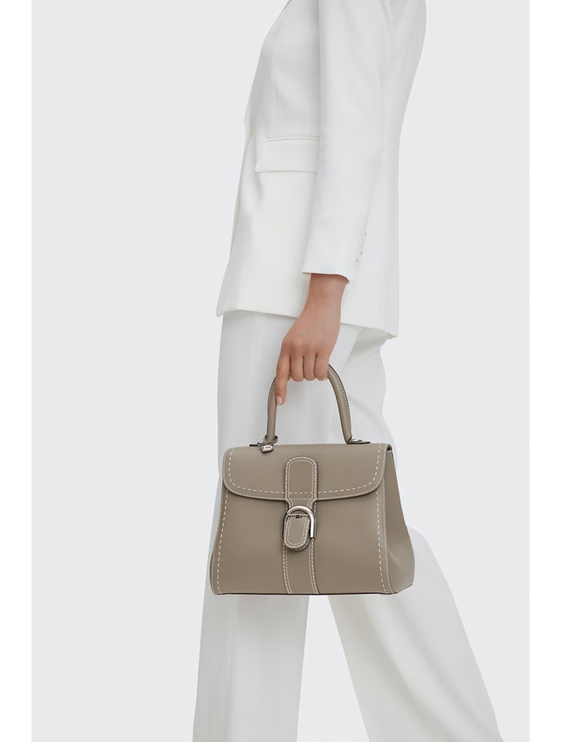 DELVAUX Brillant Mm S Rodéo Calf Surpiqué