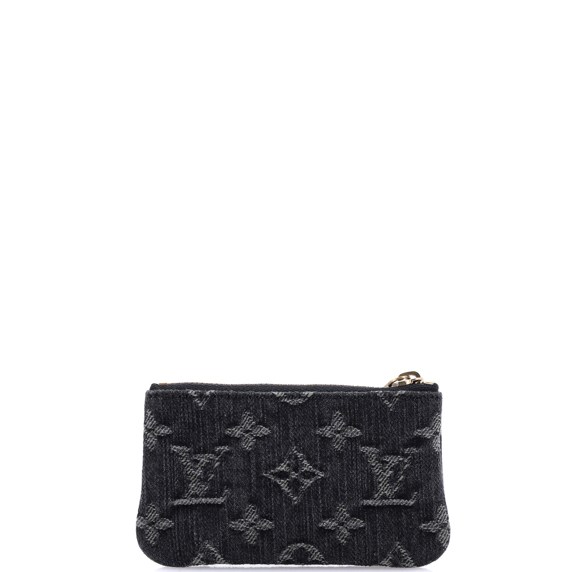 Louis Vuitton Key Pouch Monogram Denim