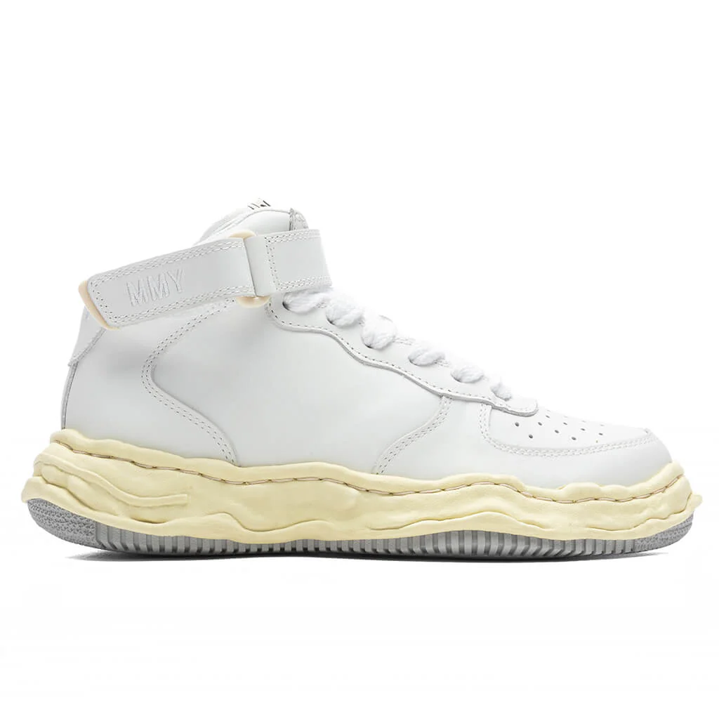 MIHARA YASUHIRO Wayne Vintage Color Sole Leather High - White
