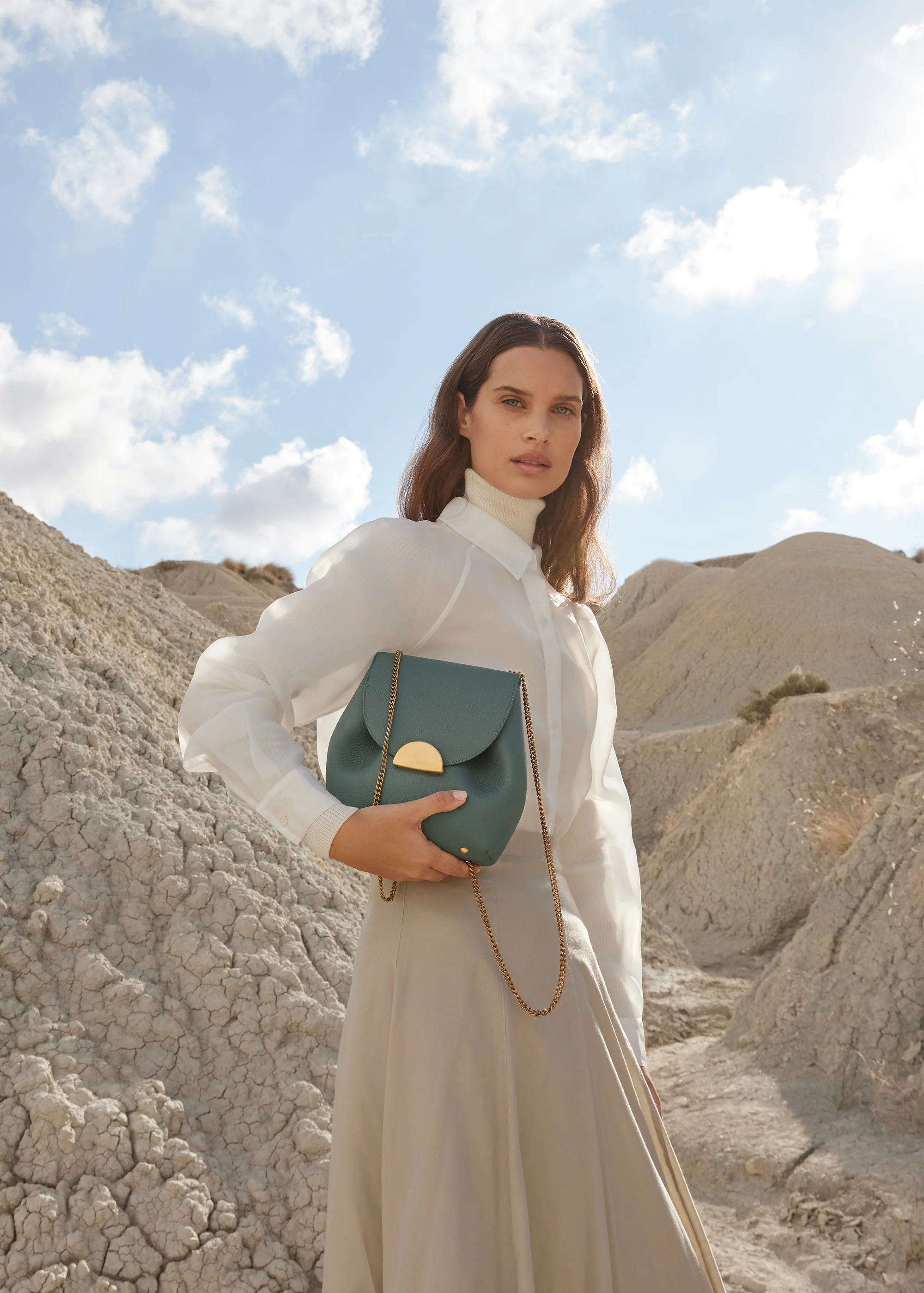 Polène Numéro Un Mini - Textured Ivy