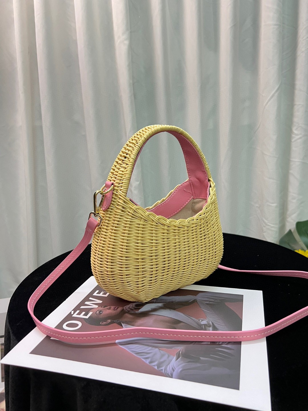 Miumiu wander bamboo underarm bag