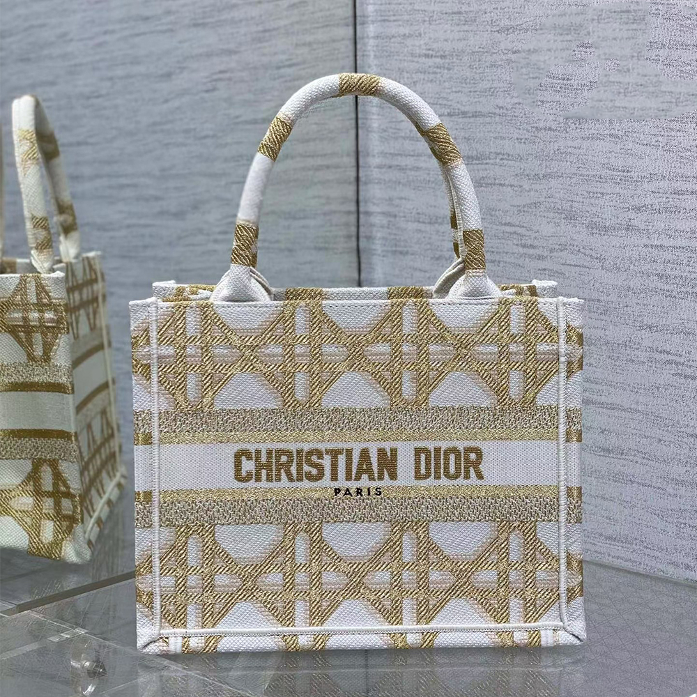 Dior Book Tote D-Lace Macrame Bag