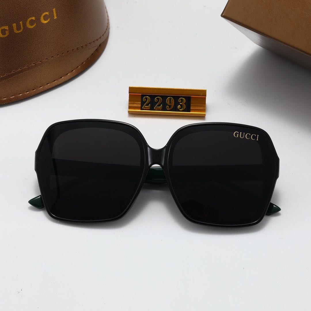 Gucci large frame sunglasses