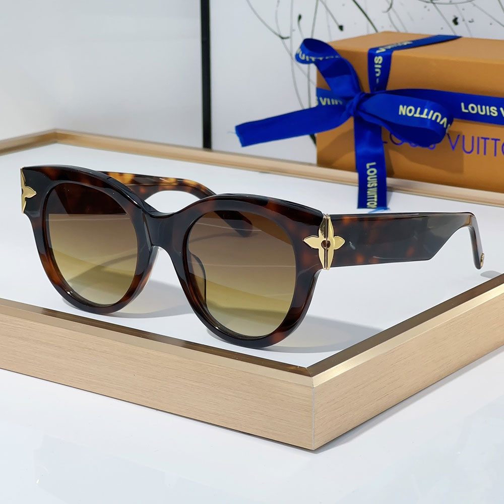 Louis Vuitton LV Clockwise Canvas sunglasses Top quality
