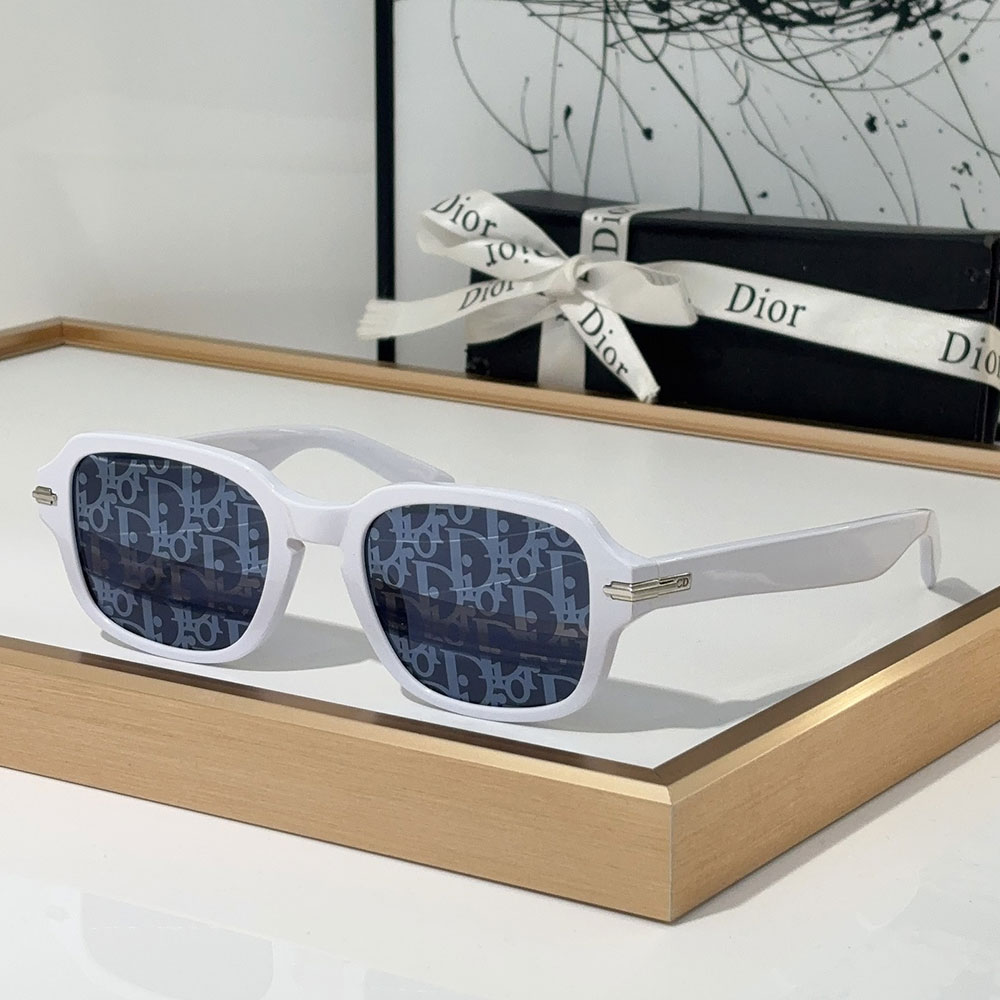 Dior Logo Letter Lrregular Shaped Sunglasses Top quality