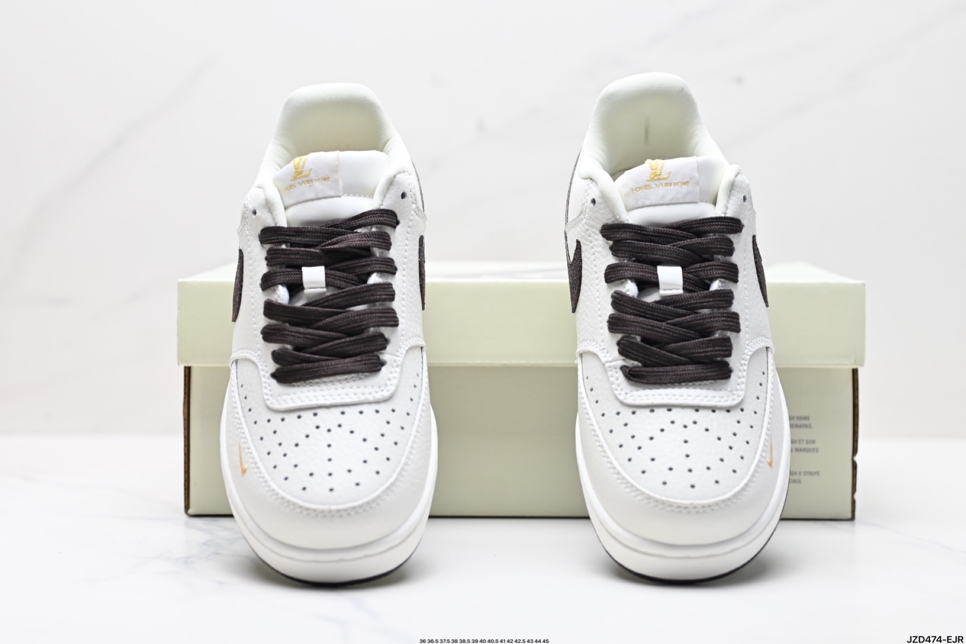 Louis Vuitton x Nike low-top sneakers