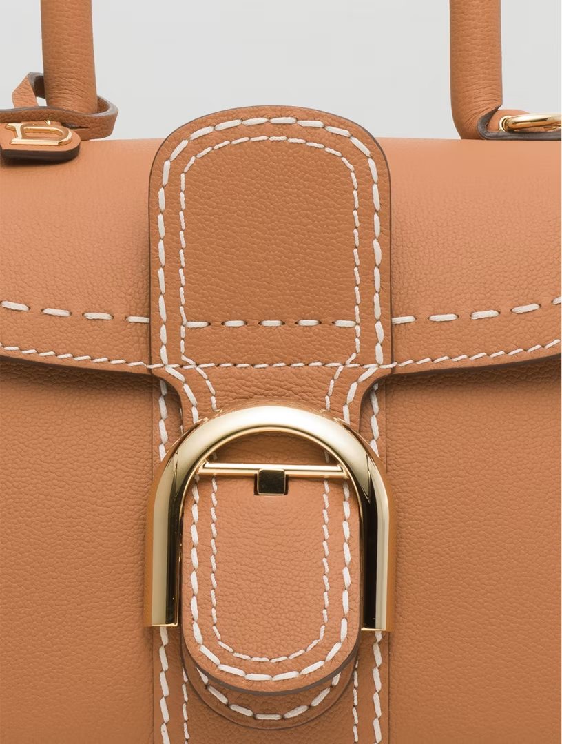 DELVAUX Brillant Mini S Rodéo Calf Surpiqué