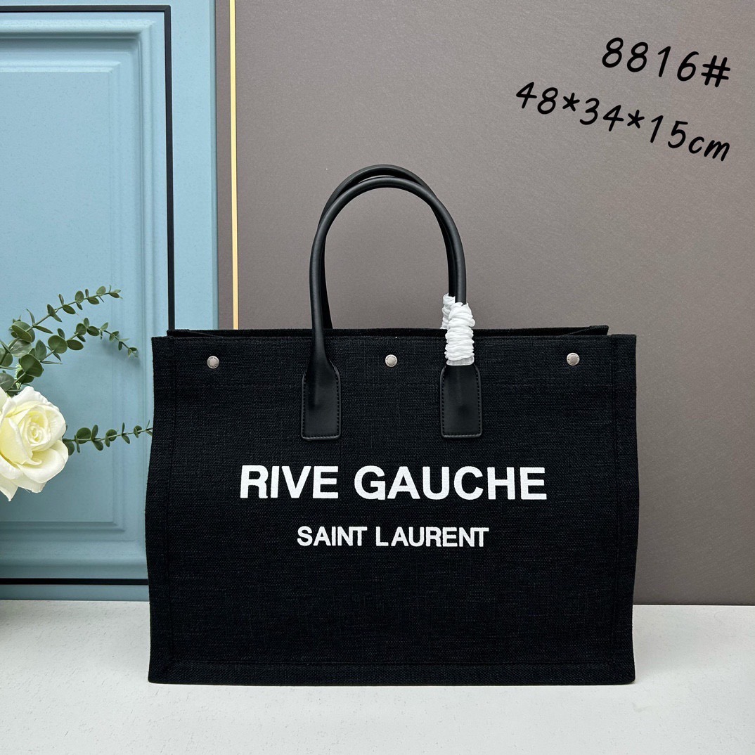 SAINT LAURENT Rive Gauche Tote Bag