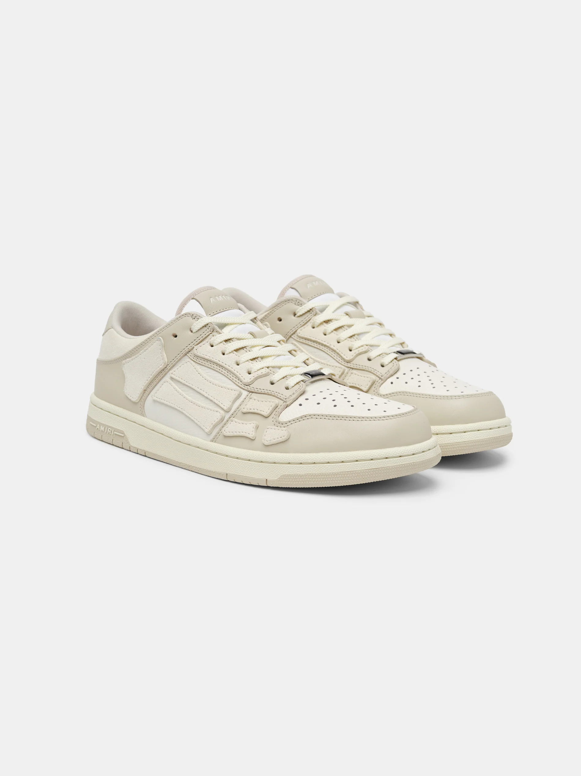 AMIRI WOMEN - SKEL-TOP LOW - Alabaster