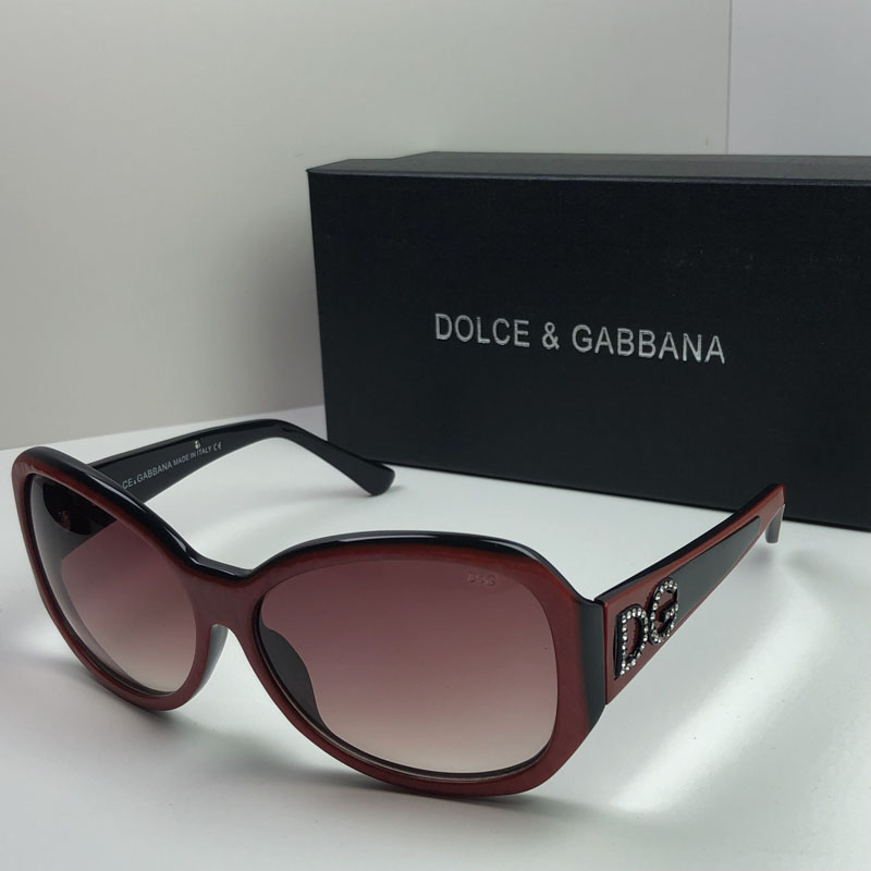 DOLCE & GABBAN DG Stereo Mark With drill Sunglasses Top quality
