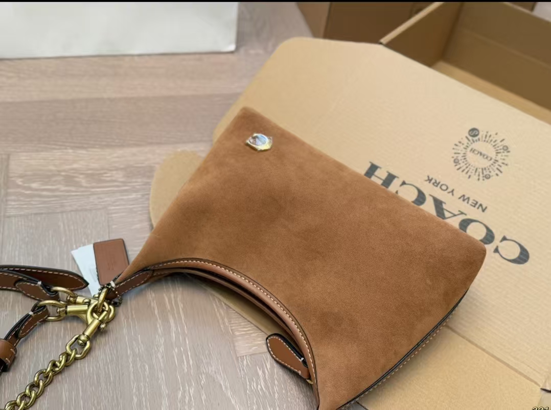 Coach Brown Underarm Bag