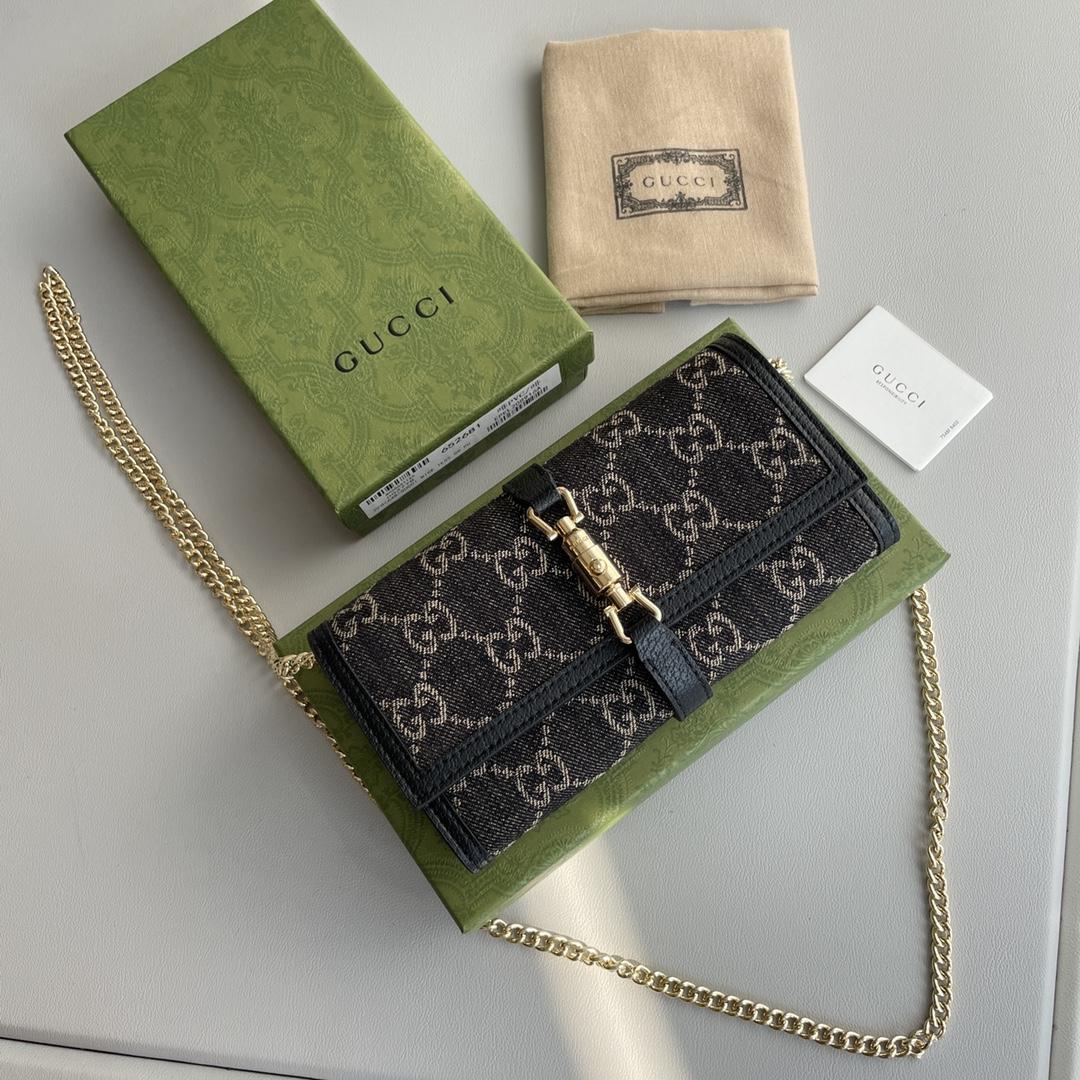 Gucci Jackie 1961 Chain Wallet