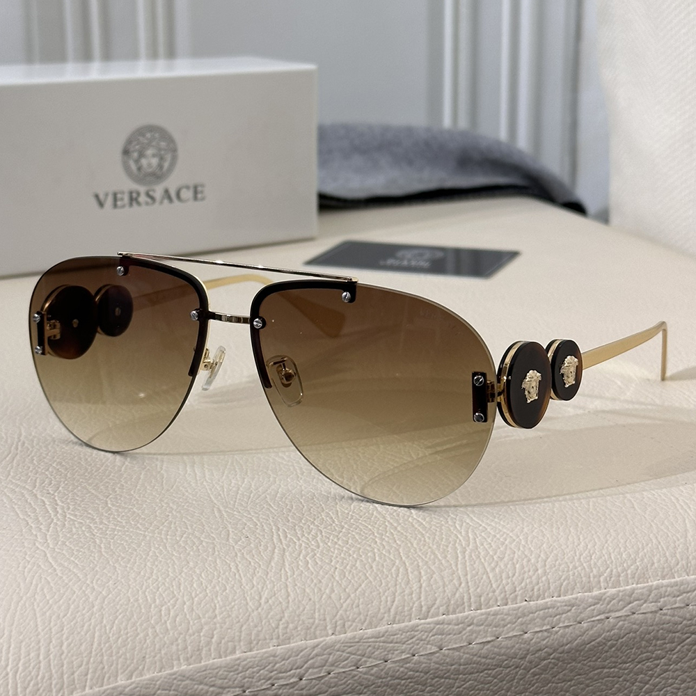 Versace  Rimless Sunglasses Top Quality
