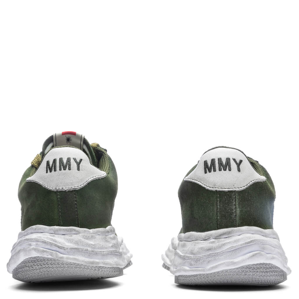 MIHARA YASUHIRO Wayne Brushed Suede Low - Green