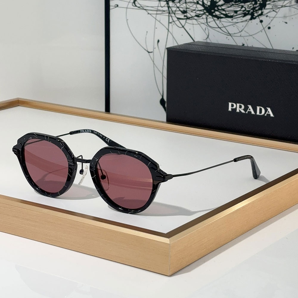 Prada Vintage garden Framed Sunglasses Top quality