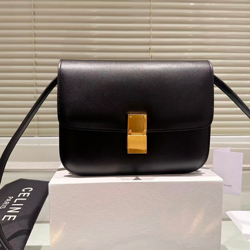 CELINE Liege Calfskin Box Flap Bag