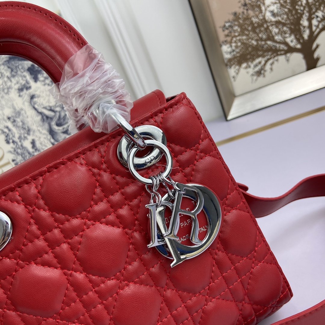 Dior The LADY DIOR Bag MINI SIZE(17*15*7cm) AAA Quality