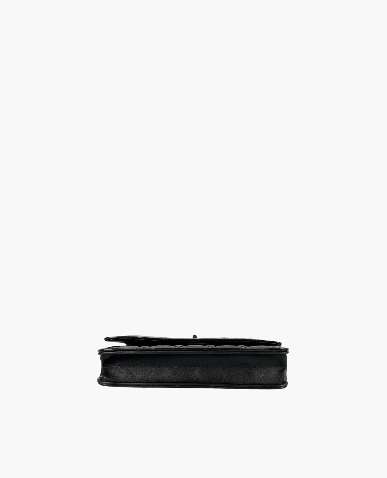 Chanel 2.55 WOC Black Patent BHW